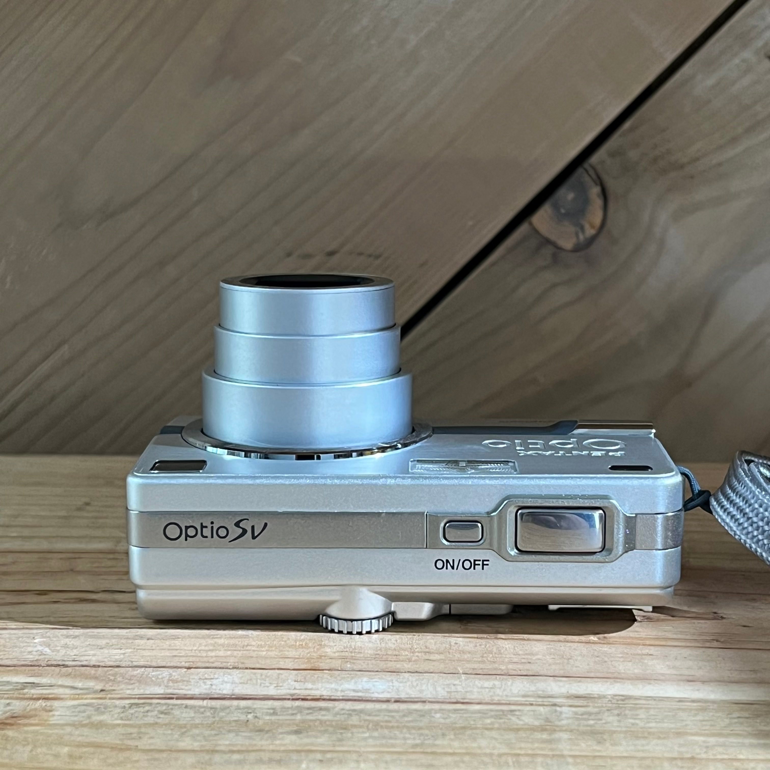 Pentax Optio SV Digital Camera w/ 5.8–29mm f/2.8–4.7 Lens (8265991