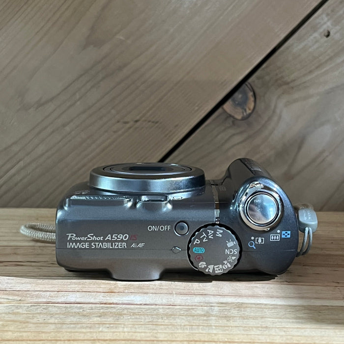 Canon PowerShot A590IS Digital Camera w/ 5.8–23.2mm f/2.6–5.5 Lens (2397215)