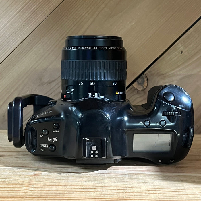 Canon EOS-1N 35mm SLR Camera w/ EF 35-80mm f/4-5.6 Lens (182242)