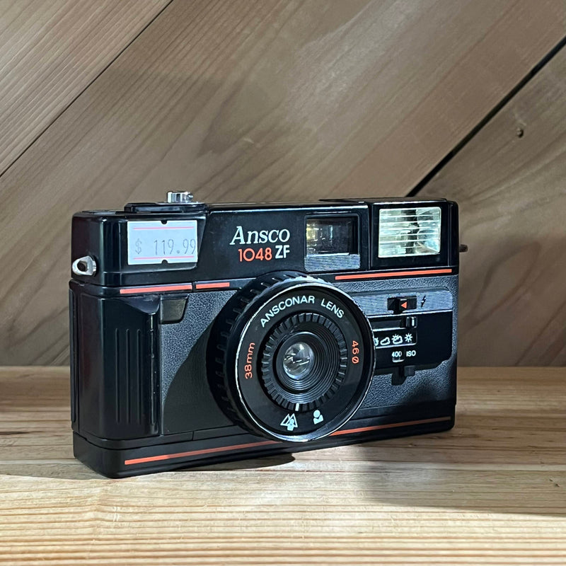 Ansco 1048 ZF 35mm Point & Shoot Camera w/ 38mm Fixed Lens (416525)
