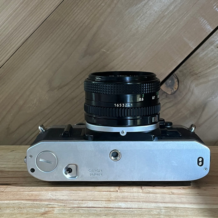 Canon AE-1 35mm SLR Camera w/ 50mm f/1.8 Lens (3474096)