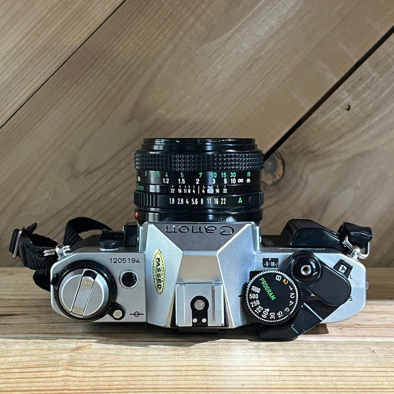Canon AE-1 Program 35mm SLR w/ 50mm f/1.8 Lens (1205194)