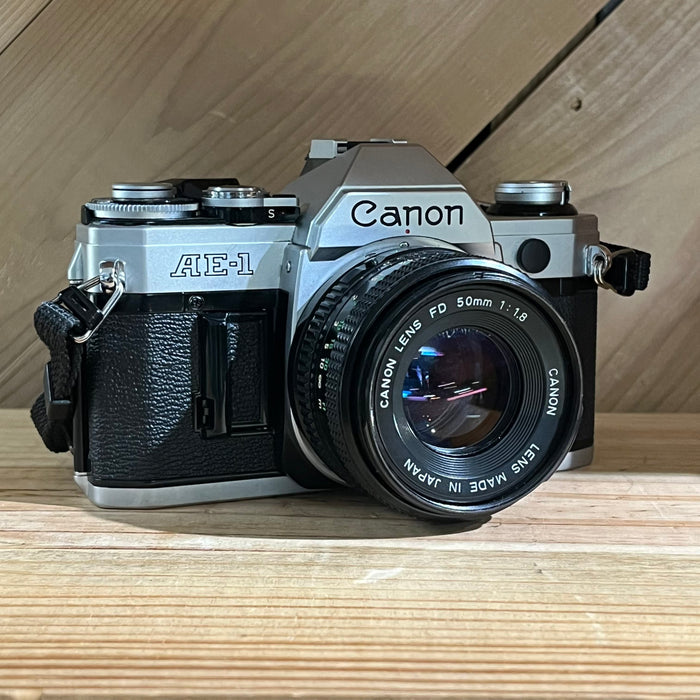 Canon AE-1 35mm SLR w/ 50mm f/1.8 Lens (5123815)