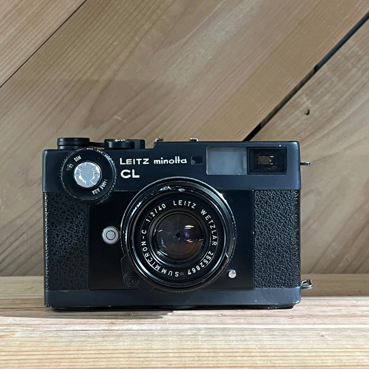 Minolta Leitz CL 35mm Rangefinder w/ Leitz 40mm f/2 Summicron-C 
