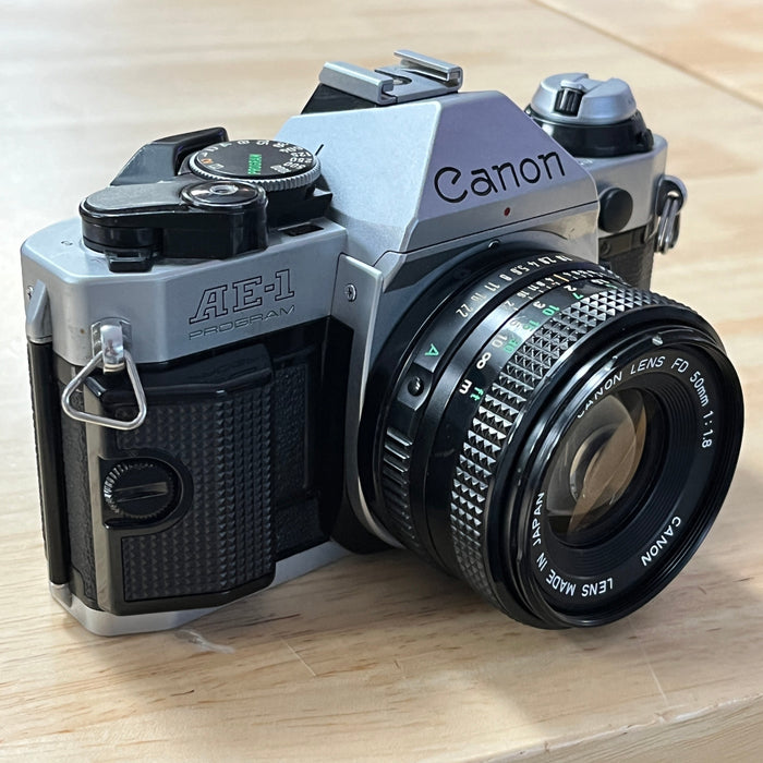 Canon AE-1 Program w/ 50mm f/1.8 Lens