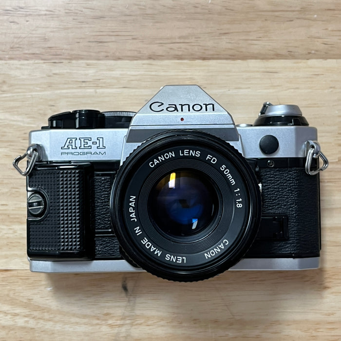 Canon AE-1 Program w/ 50mm f/1.8 Lens