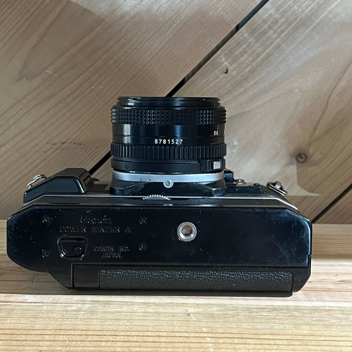 Canon AE-1 Program 35mm SLR w/ Canon FD 50mm f/1.8 Lens With Auto Winder (2339843)