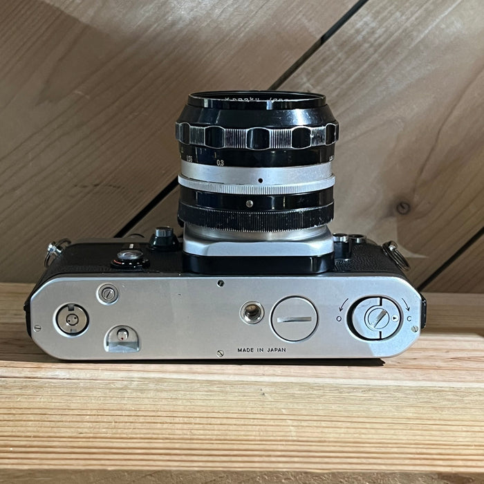 Nikon F2 Silver 35mm SLR w/ Nikkor 24mm f/2.8 Lens & DP-1 Finder (7145492)
