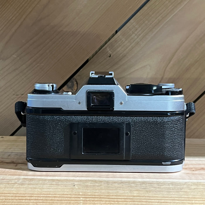 Canon AE-1 35mm SLR w/ Canon FD 50mm f/1.8 Lens + Canon Data Back A (2939092)