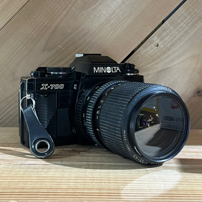 Minolta X-700 35mm SLR w/ Minolta MD Zoom 28–85mm f/3.5–4.5 Lens (1232783)