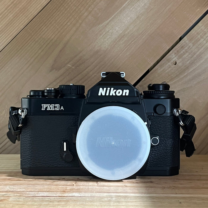 Nikon FM3A 35mm Film SLR Camera – Black Body Only (297589)