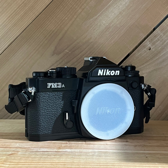 Nikon FM3A 35mm Film SLR Camera – Black Body Only (297589)