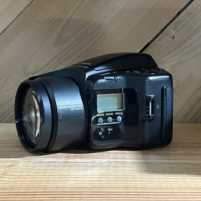 Chinon Genesis III Auto Zoom 35mm Point & Shoot Camera w/ 38-110mm Lens