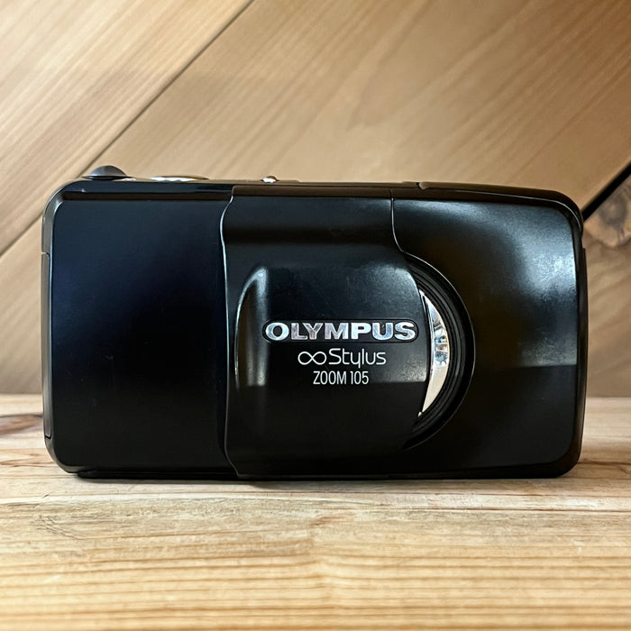 Olympus Infinity Stylus 35mm Camera, Black with 35mm f/3.5 Lens