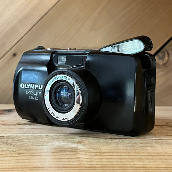 Olympus Infinity Stylus 35mm Camera, Black with 35mm f/3.5 Lens