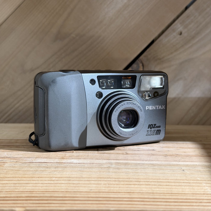 Pentax IQZoom 115M 35mm Point & Shoot Camera (Silver & Grey) (1003)