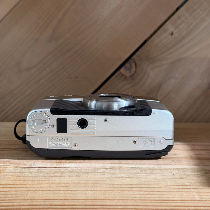 Canon Sure Shot Classic 120 35mm Point & Shoot Camera (Champagne Silver) (7722)