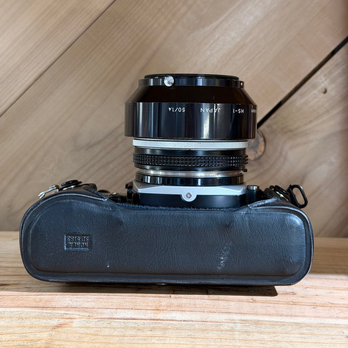 Nikon FM2 35mm SLR Camera w/ Nikkor 50mm f/1.4 Lens (7654)