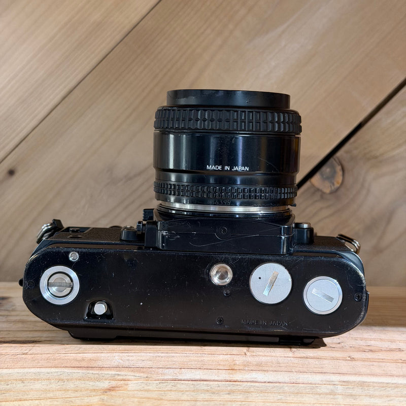 Nikon FA (Black Body) + Nikon AF Nikkor 28mm f/2.8D Lens (4734)