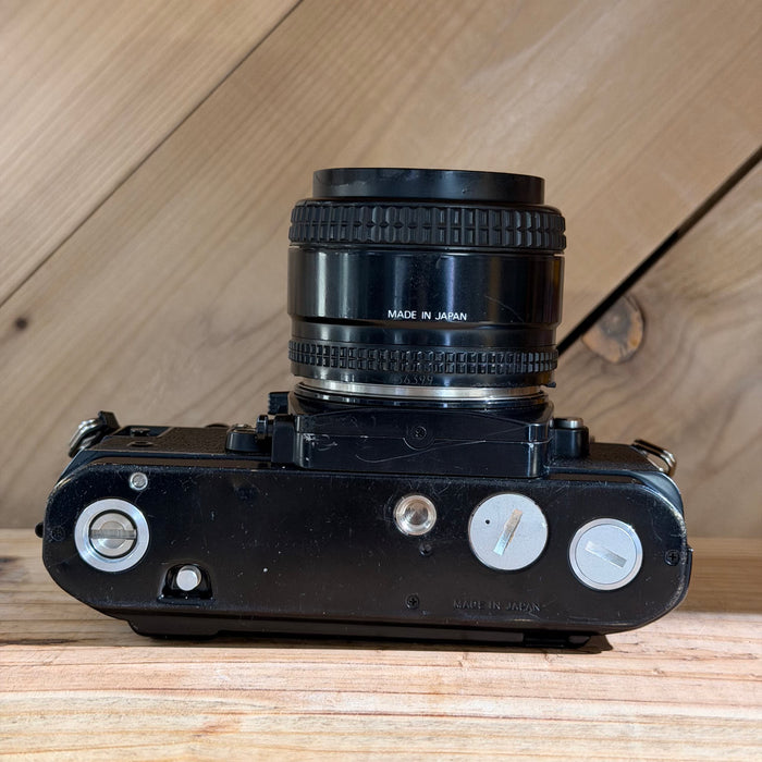Nikon FA (Black Body) + Nikon AF Nikkor 28mm f/2.8D Lens (4734)