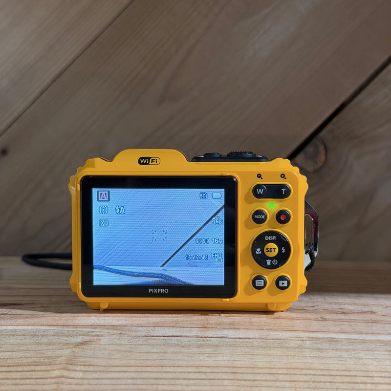 Kodak Pixpro WPZ2 Waterproof Digital Camera – Yellow (9351)