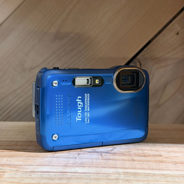 Olympus Stylus Tough (Blue) – Shockproof & Waterproof Digital Camera (3439)