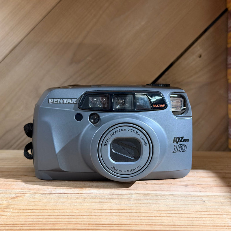 Pentax IQZoom 160 (Grey Body) – 35mm Point & Shoot Camera (5982)