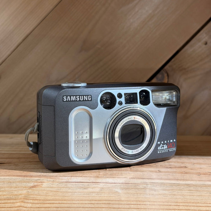 Samsung Maxima Elite 140 Quartz Date – 35mm Point & Shoot Camera (2606)