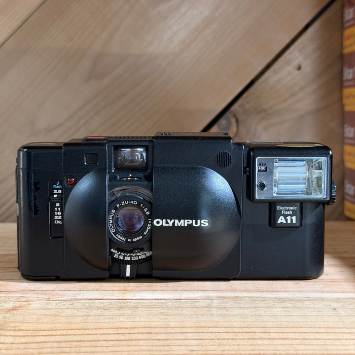 Olympus XA 35mm Rangefinder + A11 Flash