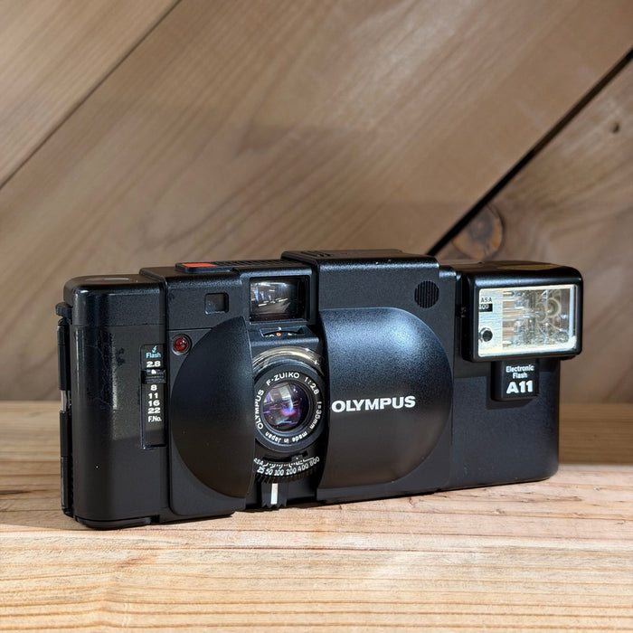 Olympus XA 35mm Rangefinder + A11 Flash