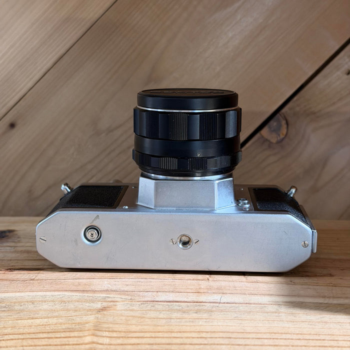 Honeywell Pentax H1a 35mm SLR Film Camera w/ Asahi Super-Takumar 55mm f/2 Lens (1520885)