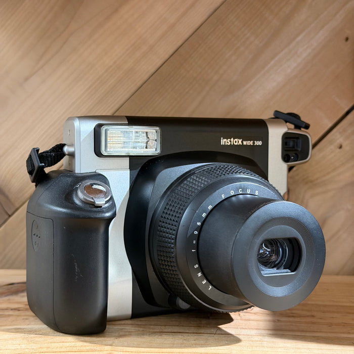 Fujifilm Instax Wide 300 Instant Film Camera - Fuji (Black Body)