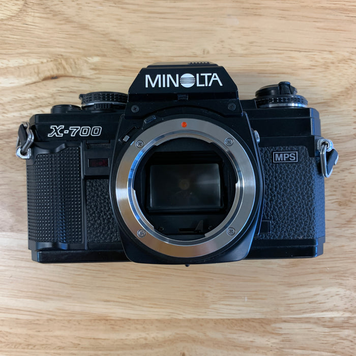 Minolta X-700 SLR Film Camera Body, Black