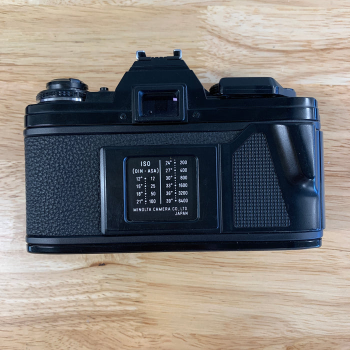 Minolta X-700 SLR Film Camera Body, Black W/ 50mm 2.0