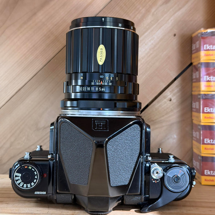 Honeywell Pentax 6×7 Medium Format SLR Camera w/ SMC Takumar 135mm f/4 Lens & Viewfinder (4085908)
