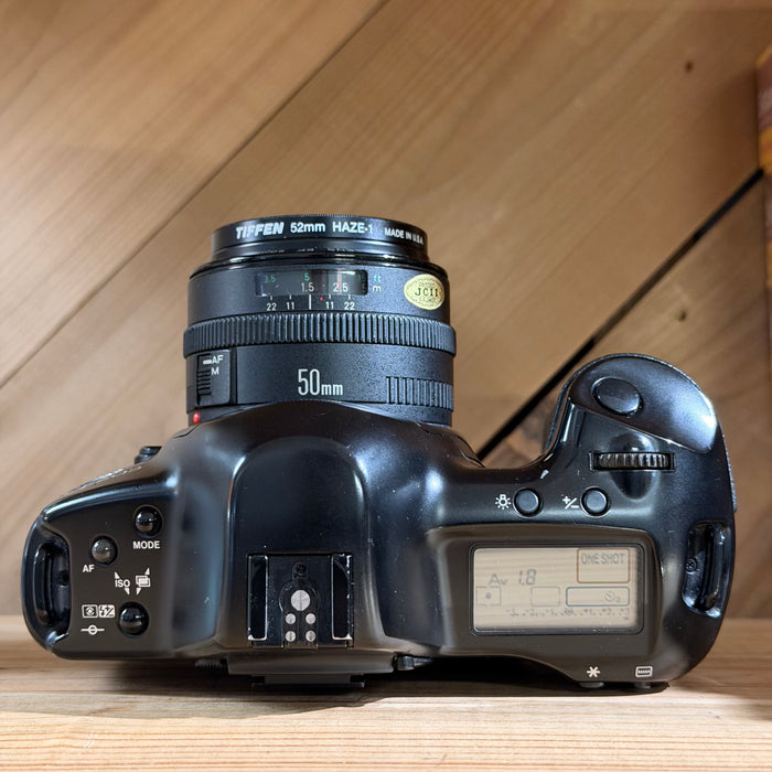 Canon EOS-1 N Professional 35mm SLR Film Camera w/ Canon EF 50mm Lens (239532)