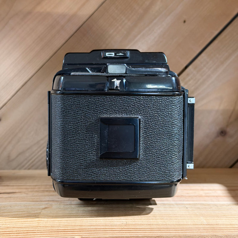 Mamiya RB67 Medium Format SLR Camera w/ 90mm f/3.8 + 50mm f/4.5 Lenses, Dual Backs & WLF (C65339)