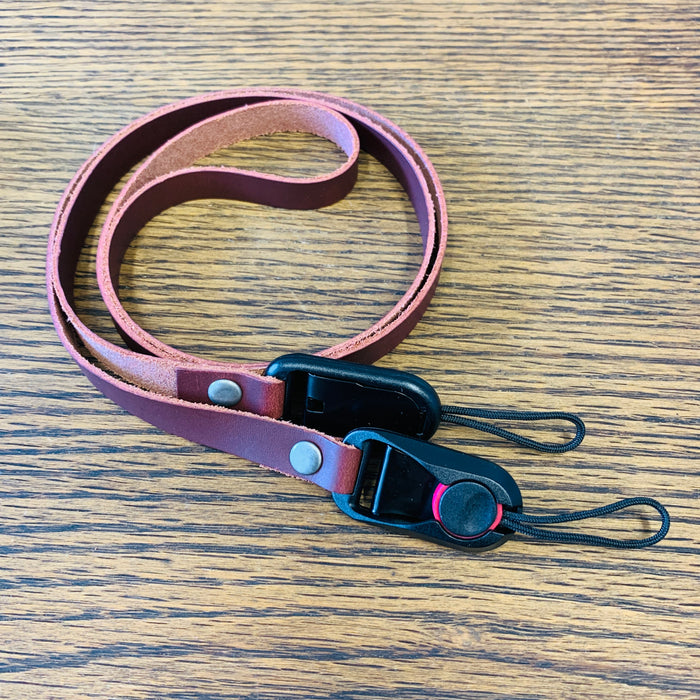 Leather Neck Strap with Quick Release