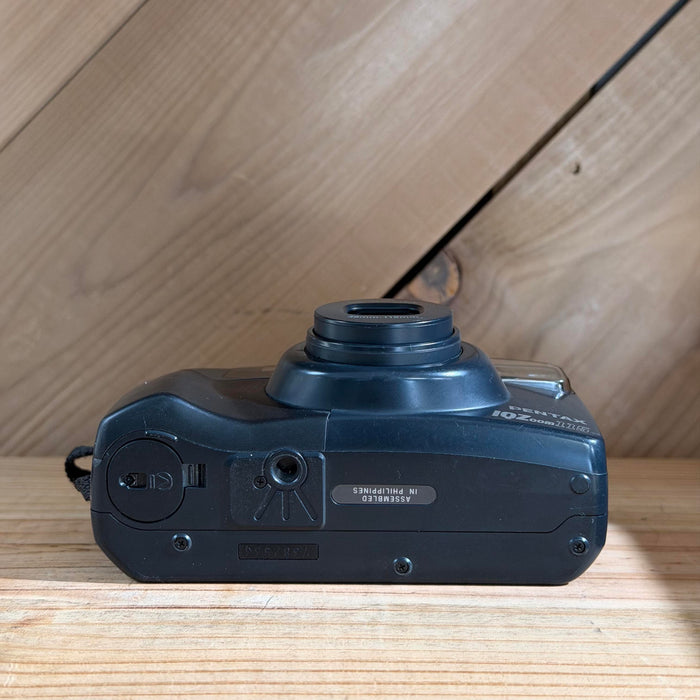 Pentax IQZoom 115 35mm Point & Shoot Film Camera (Navy Blue) (7382533)