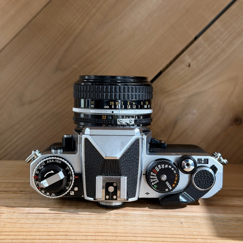 Nikon FE2 35mm SLR Film Camera w/ Nikon Nikkor 50mm f/1.8 Lens (2011556)