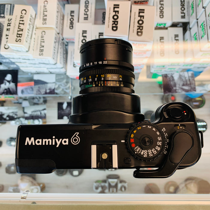 Mamiya 6 with Mamiya 50mm F/4 G L Lens {58}