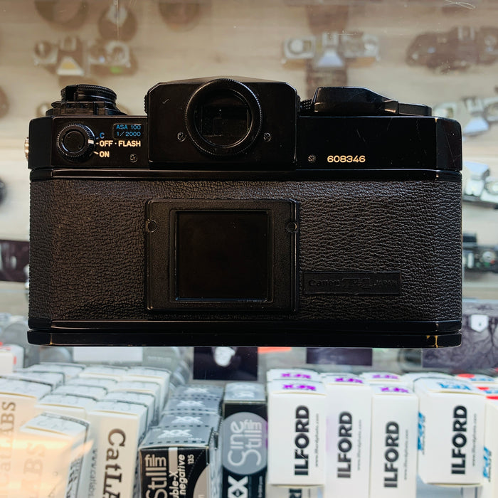 Canon F-1 (2nd Style) "Lake Placid '80 Olympics" 35mm Camera Body, Black