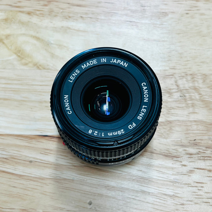 Canon Lens FD 28mm 2.8
