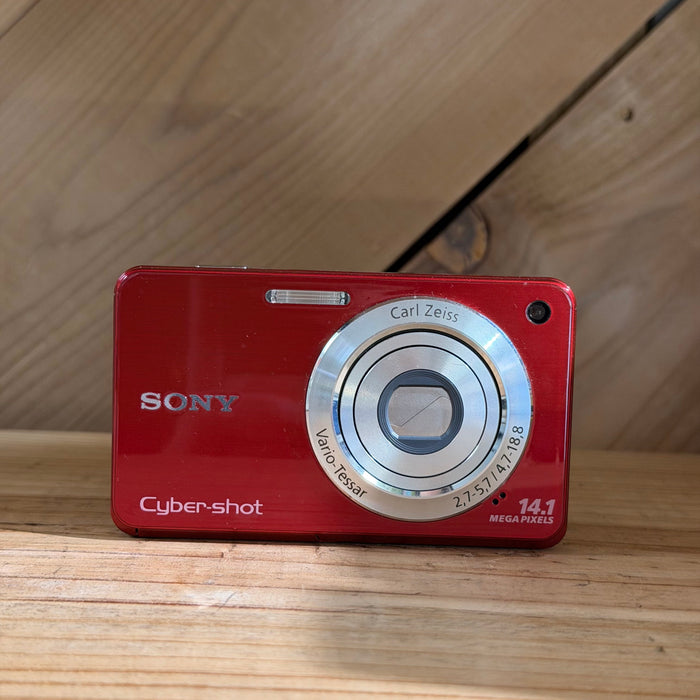 Sony Cyber-Shot DSC-W560 (Red) Digital Point & Shoot Camera (6828831)