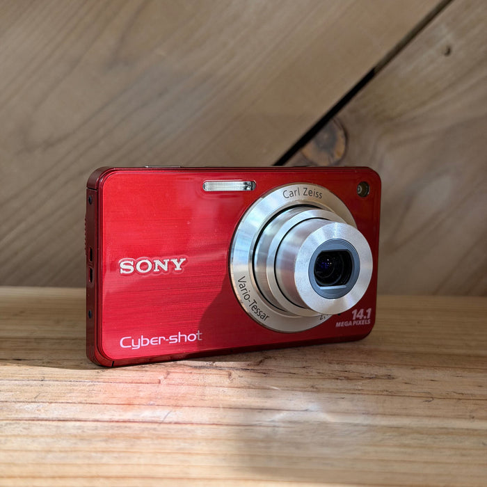 Sony Cyber-Shot DSC-W560 (Red) Digital Point & Shoot Camera (6828831)