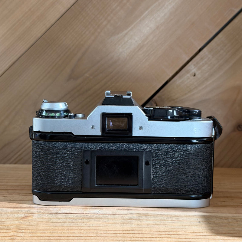 Canon AE-1 Program 35mm SLR Film Camera w/ Canon FD 50mm f/1.8 Lens (3685477)
