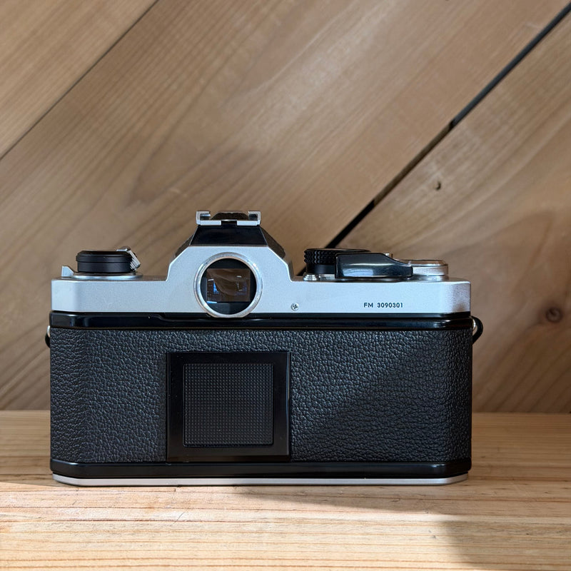 Nikon FM 35mm SLR Film Camera w/ Nikkor 50mm f/1.4 Lens (3090301) (Silver Body)