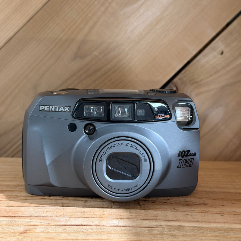 Pentax IQZoom 160 35mm Point & Shoot Film Camera (1746353) (Dark Grey Body)