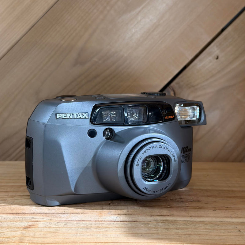 Pentax IQZoom 160 35mm Point & Shoot Film Camera (1746353) (Dark Grey Body)