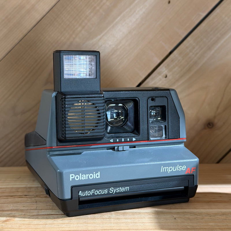 Polaroid Impulse AF Instant Camera (B072J712NC) (Grey Body) (Converted to 600 Film)